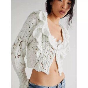 Free People Avery Cropped Cardigan - Size XS